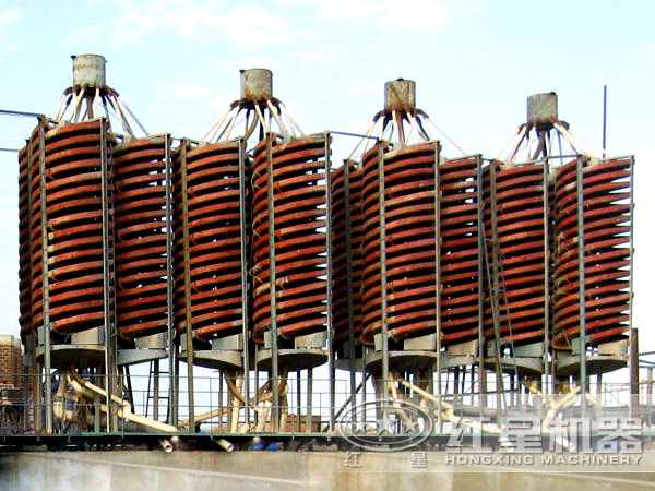 河南紅星機(jī)械廠工程師教您如何安裝螺旋溜槽 河南紅星機(jī)械廠工程師教您如何安裝螺旋溜槽