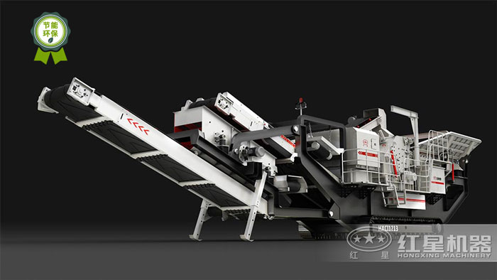 履帶式車(chē)載移動(dòng)破碎車(chē)，游擊作戰(zhàn)，靈活控場(chǎng)