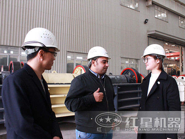 國(guó)外用戶來廠考察