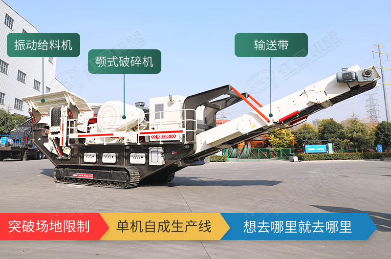 履帶移動(dòng)破碎機(jī)優(yōu)勢(shì)眾多，還可多元化搭配