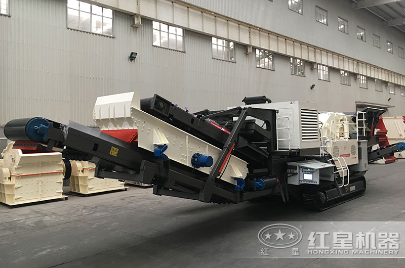 移動(dòng)式煤矸石制砂設(shè)備，移動(dòng)式破碎站