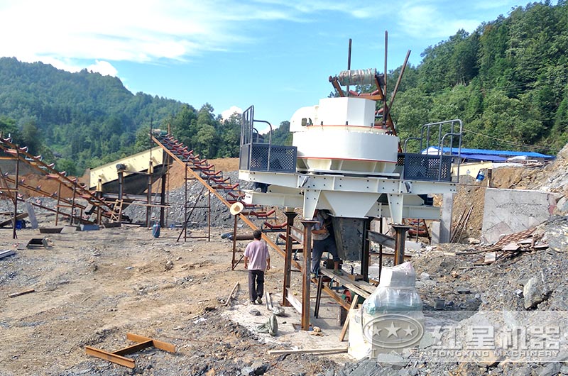 vsi制砂機在生產(chǎn)線中的應用