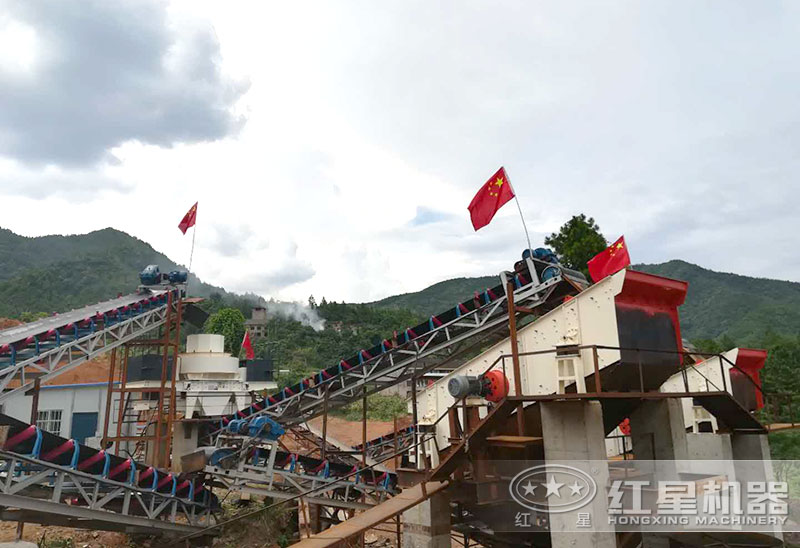 日產(chǎn)3000噸機制砂生產(chǎn)線設備有哪些_處理青石、河卵石等