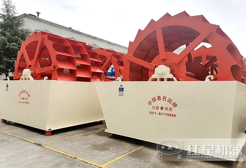 輪式小型砂石分離機多少錢一臺，帶生產(chǎn)線案例